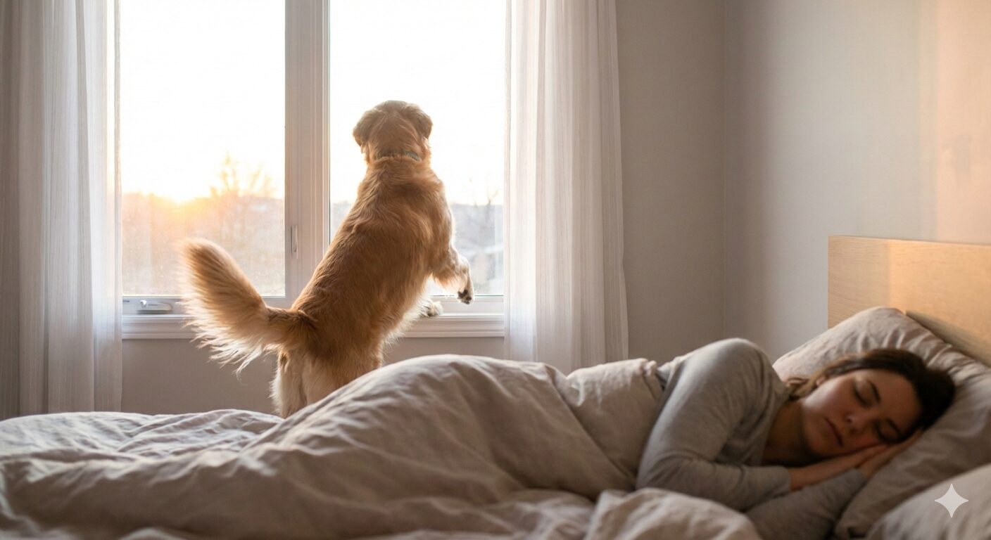 犬の朝テンションが高い理由とは?