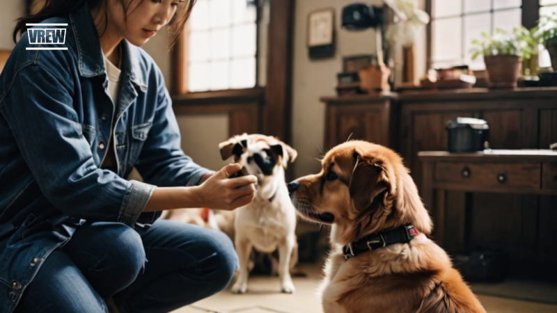 犬のターン：教え方の基本と応用テクニック