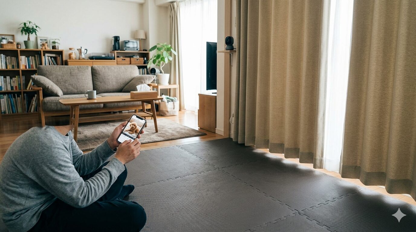 賃貸マンションで実践する防音グッズと見守りカメラ