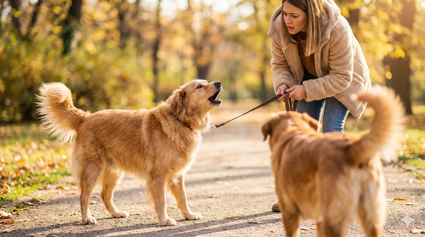 他の犬に吠えるのをやめさせたい!まず原因を知ろう