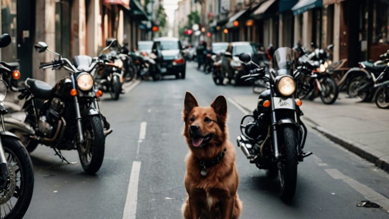 犬がバイクに吠える原因を理解する