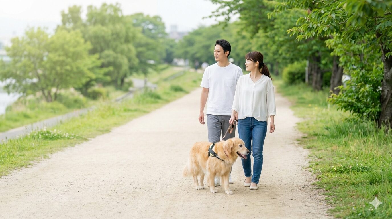 バイクに吠える犬との安全な散歩のコツ