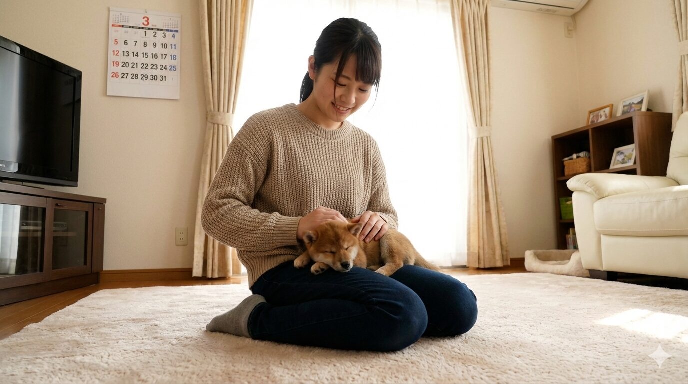 子犬のお手はいつから教えられる?
