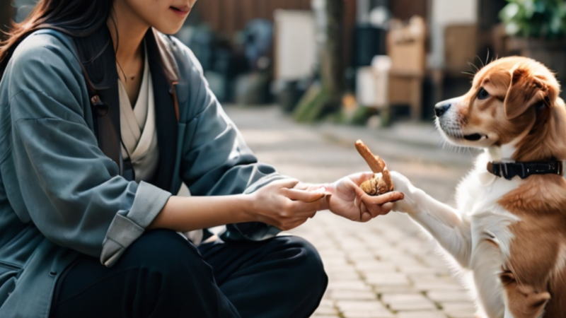 子犬のお手を教えるときの注意点！