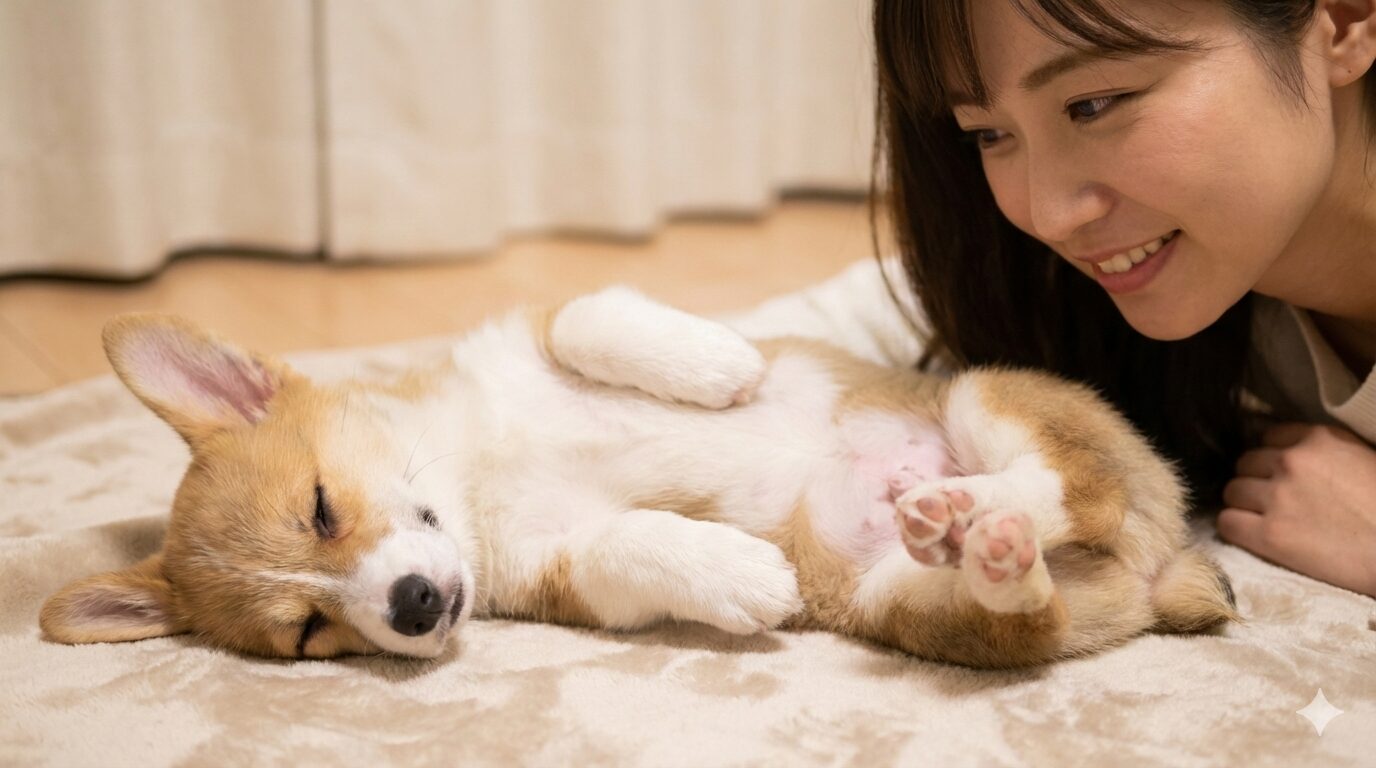 子犬にお手を教える時の注意点