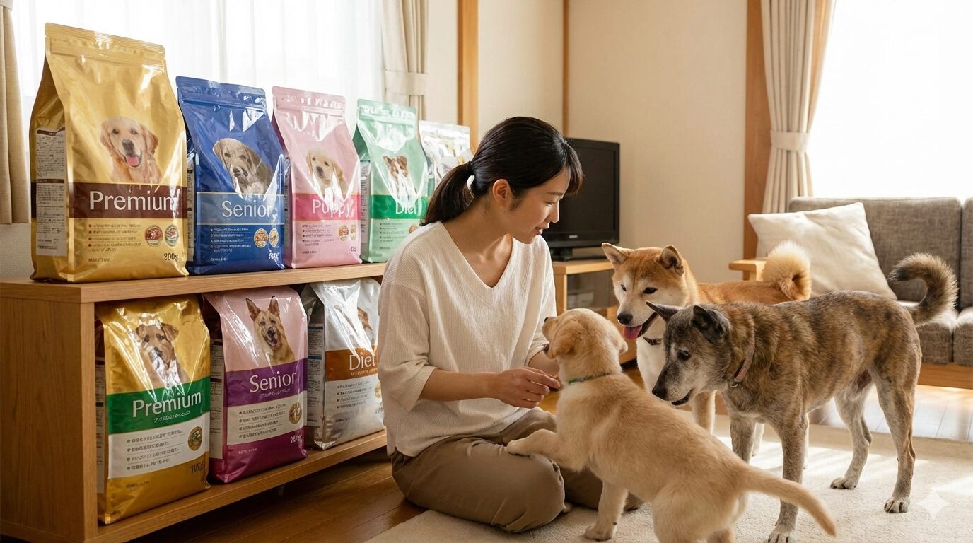 ドッグフードの月額費用が変わる要因