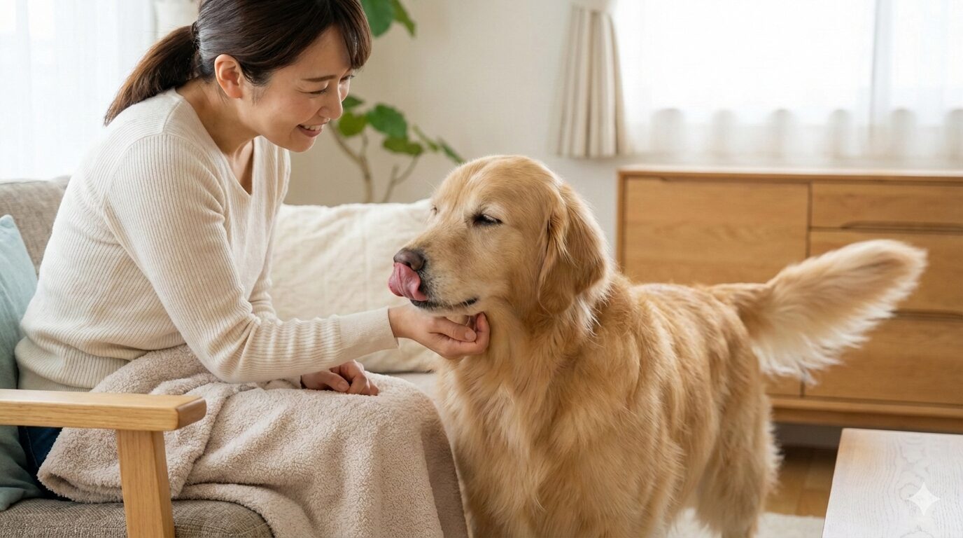 犬が人の手をなめる5つの理由