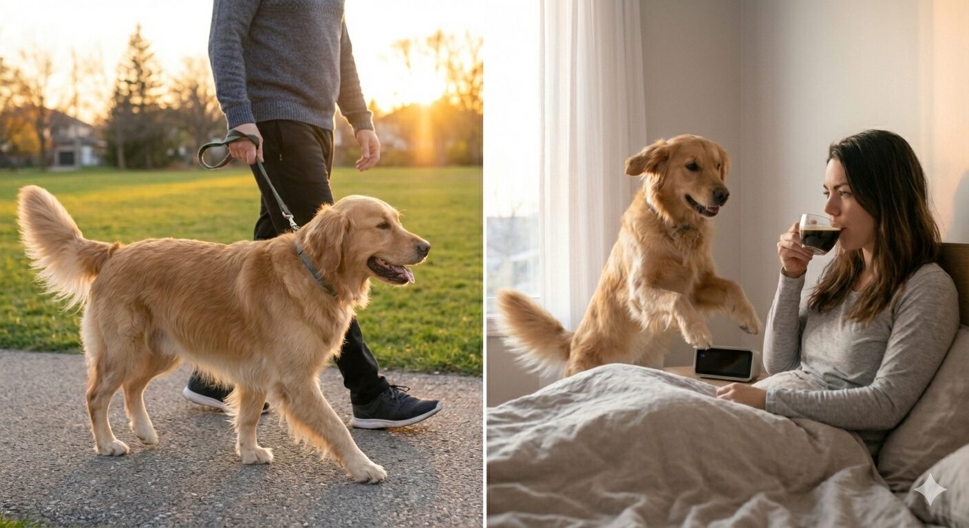 犬の朝テンションが高すぎると起こる問題