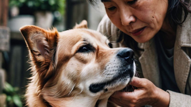 老犬が吠えなくなった後の生活サポート：飼い主の心構えと対応策