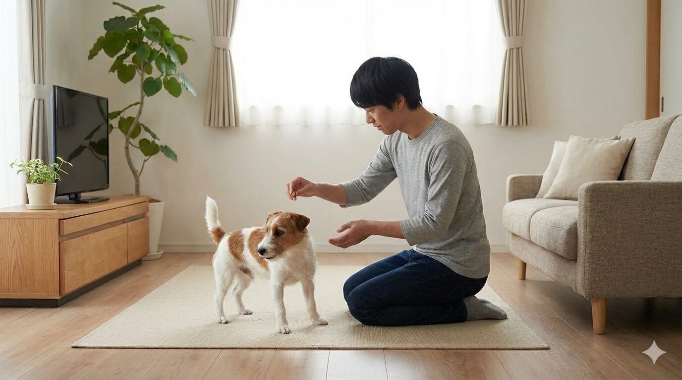 犬にターンを教える時の注意点