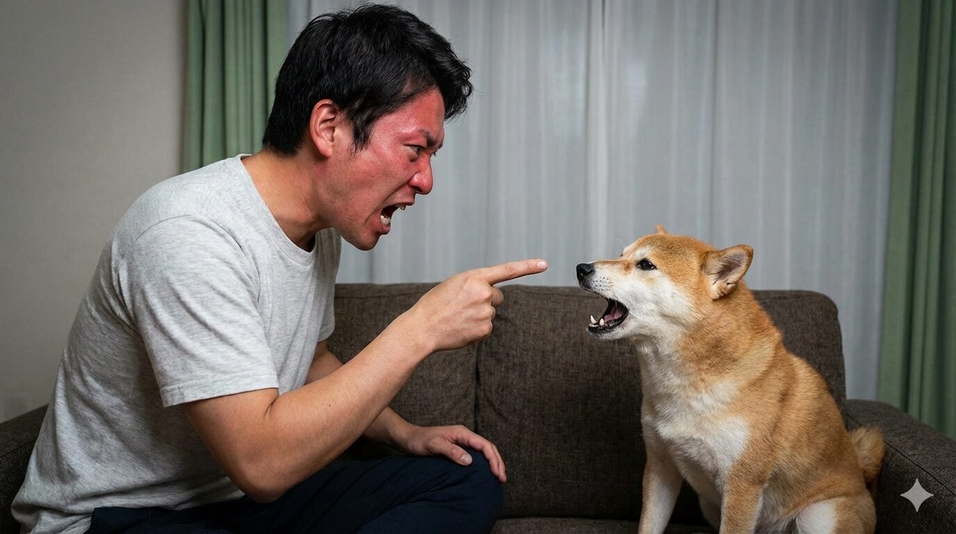 警戒吠えを悪化させるNG対応