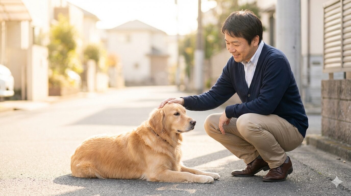 犬が散歩で歩かない時にイライラしないための心構え