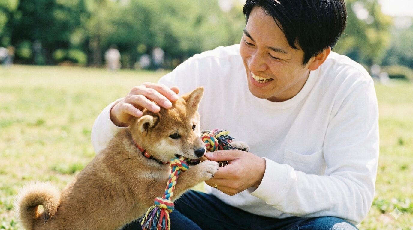 甘噛みをやめさせる5つの方法