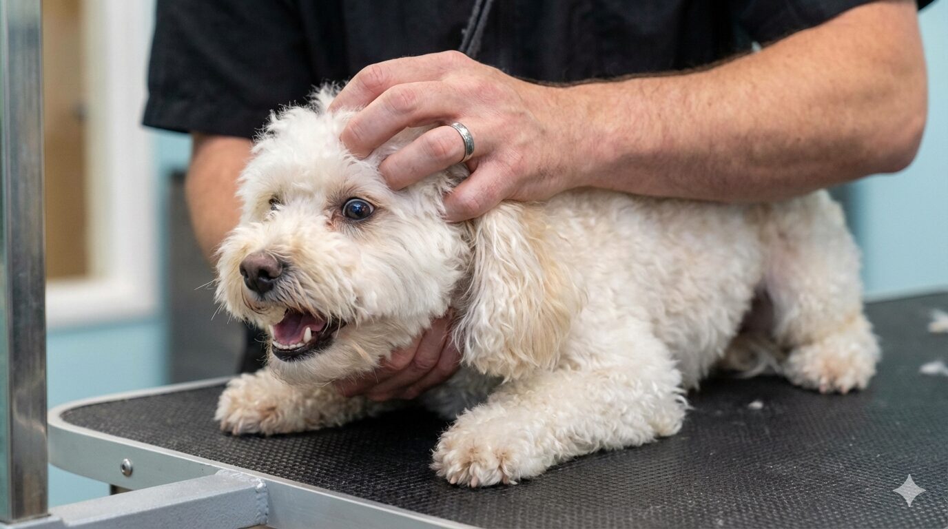 犬がブラッシングを嫌がる・噛む時のNG対応