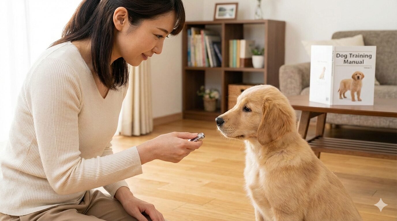 犬のクリッカートレーニングとは？基本を解説