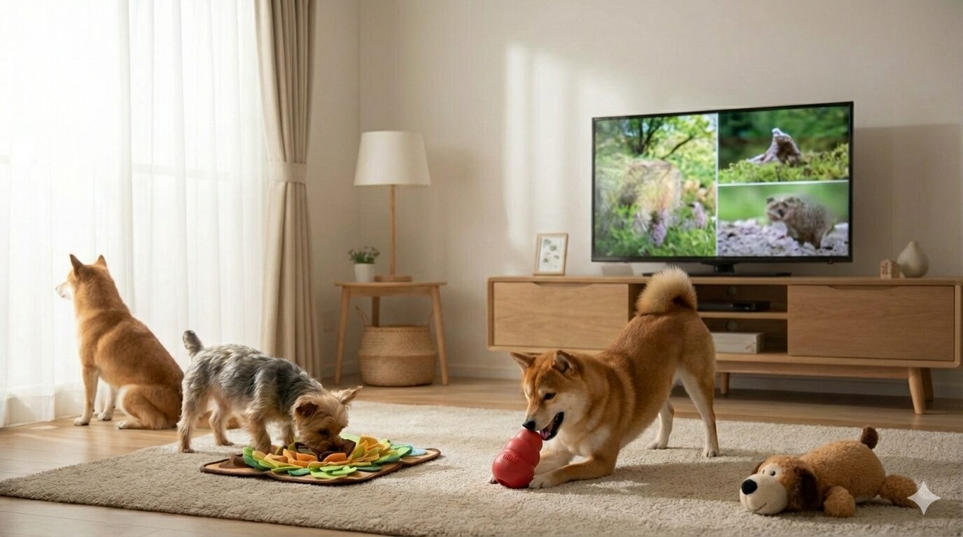 犬の留守番におすすめの暇つぶしアイデア7選