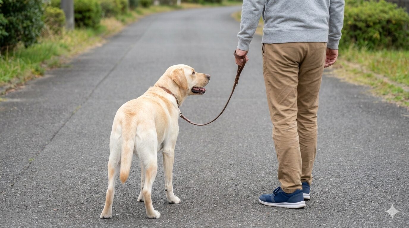 リーダーウォークの練習・基本ステップ