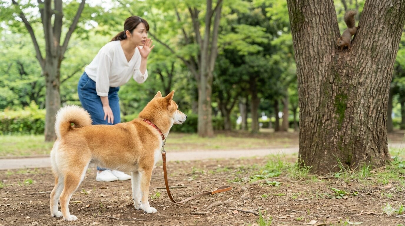 犬に「おいで」を教えても来ない原因
