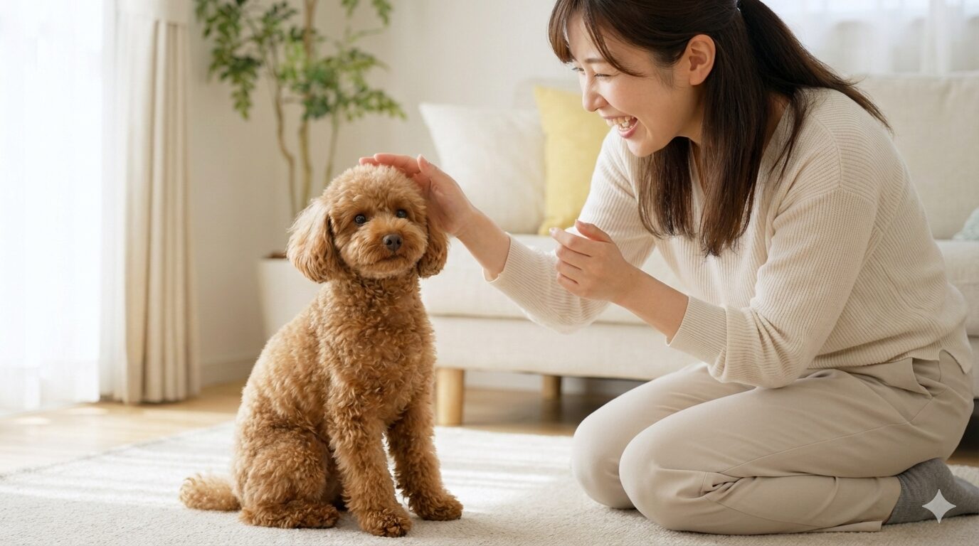犬のおすわりの教え方で押さえるべき3つのコツ