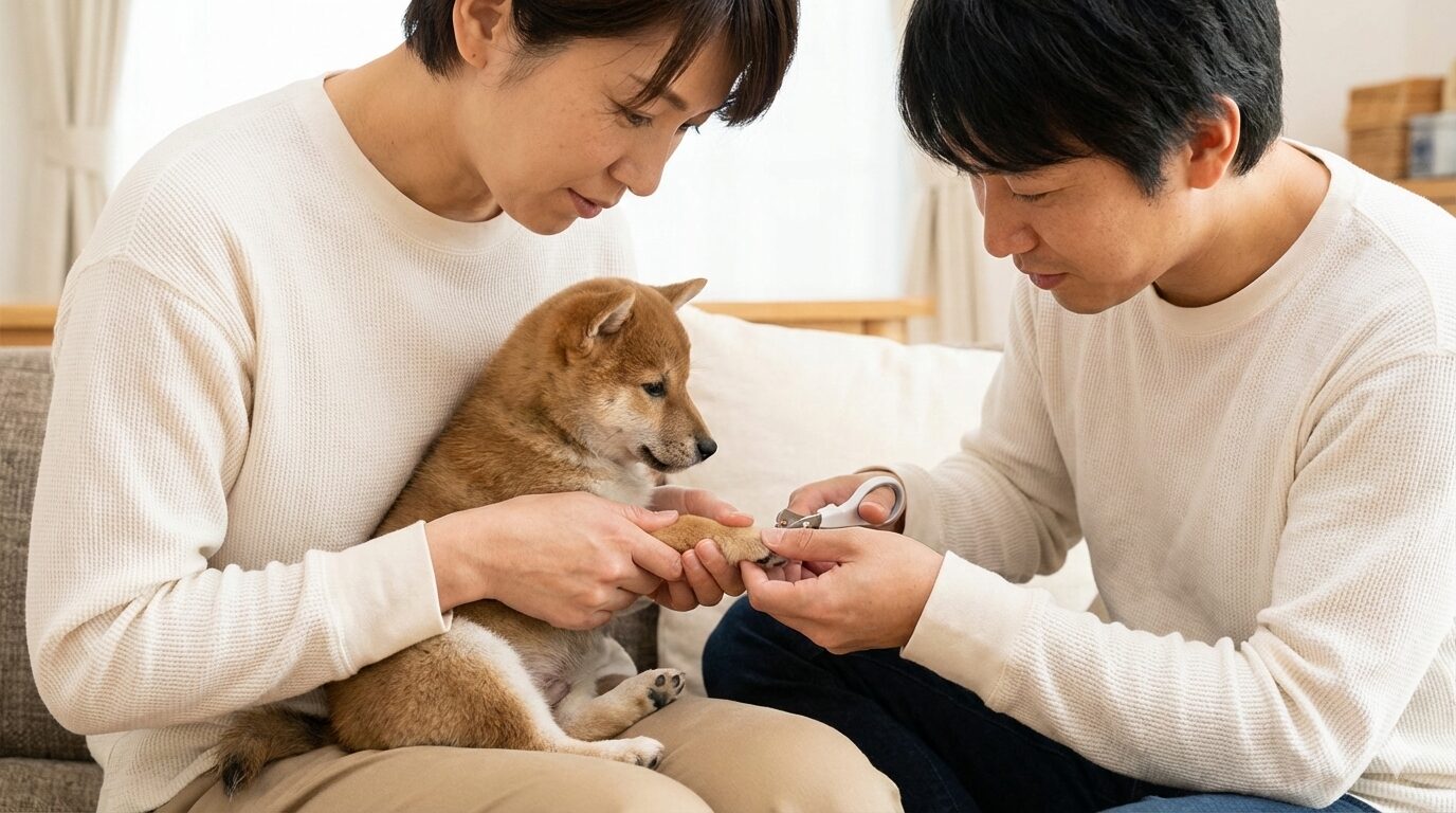 どうしても暴れる子犬への対処法