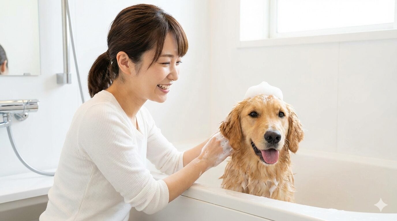 犬のシャンプーしないとどうなるか防ぐ最適な頻度