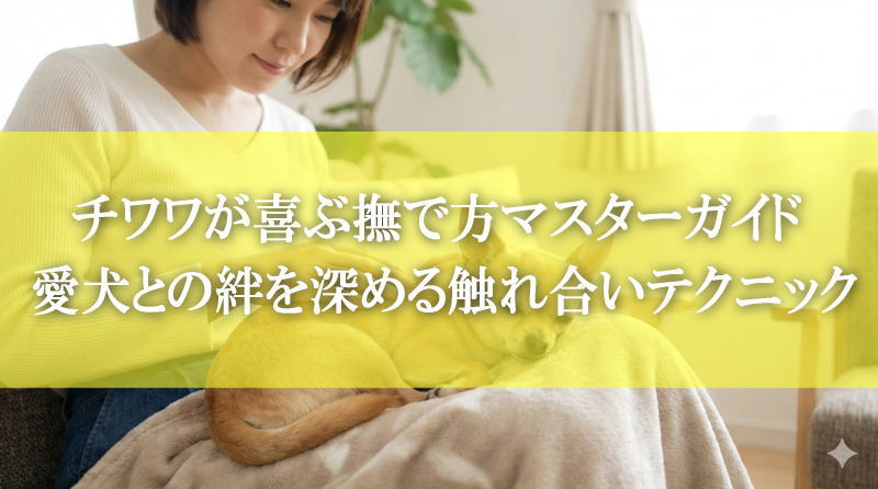 チワワが喜ぶ撫で方マスターガイド - 愛犬との絆を深める触れ合いテクニック