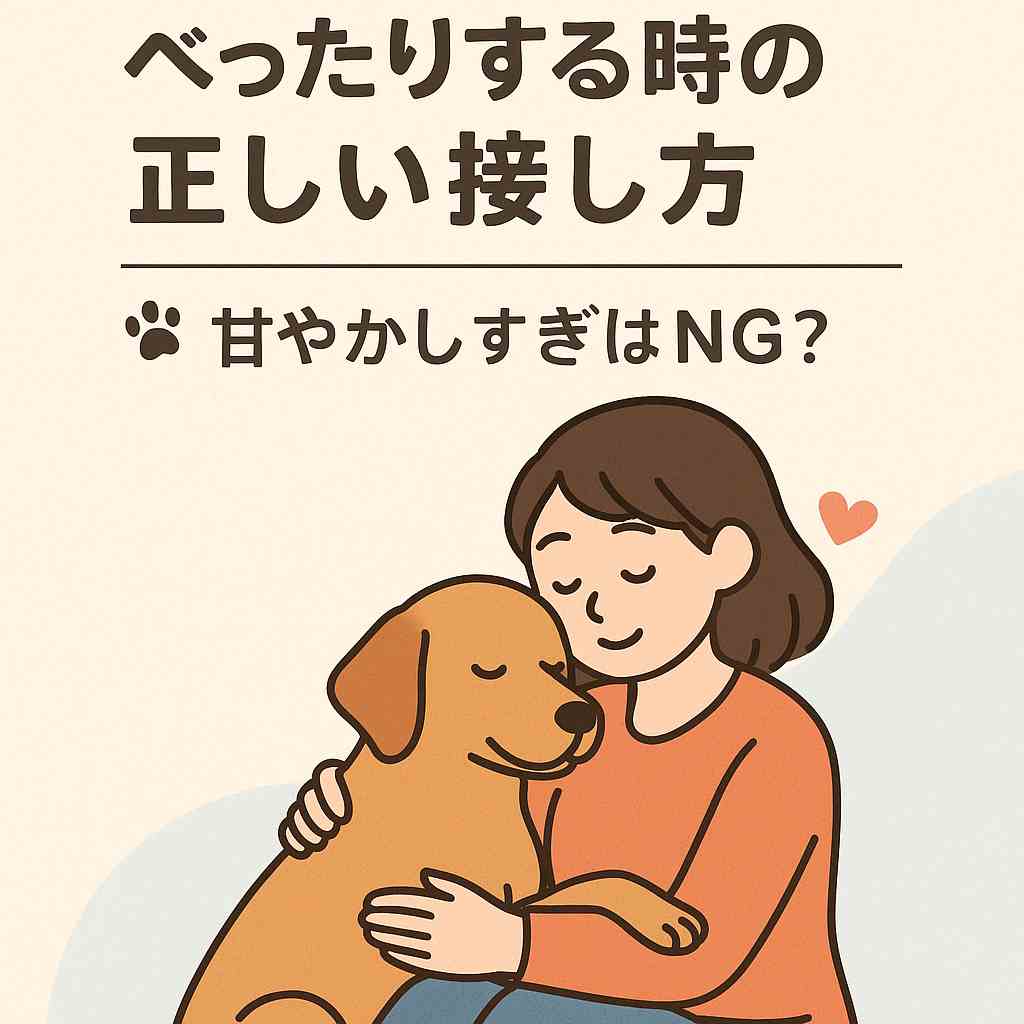 犬がいつもよりべったりする時の正しい接し方│甘やかしすぎはNG？