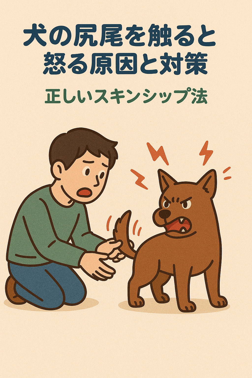 犬の尻尾を触ると怒る原因と対策、愛犬との絆を深める正しいスキンシップ法