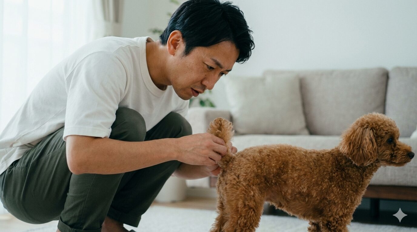 犬が尻尾を触ると怒る時に確認すべきこと