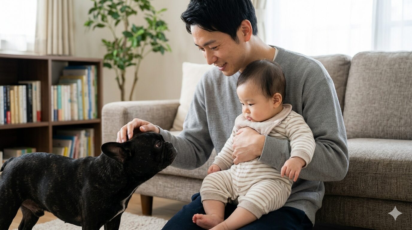 噛む危険から赤ちゃんを守る！犬との暮らしの準備5選