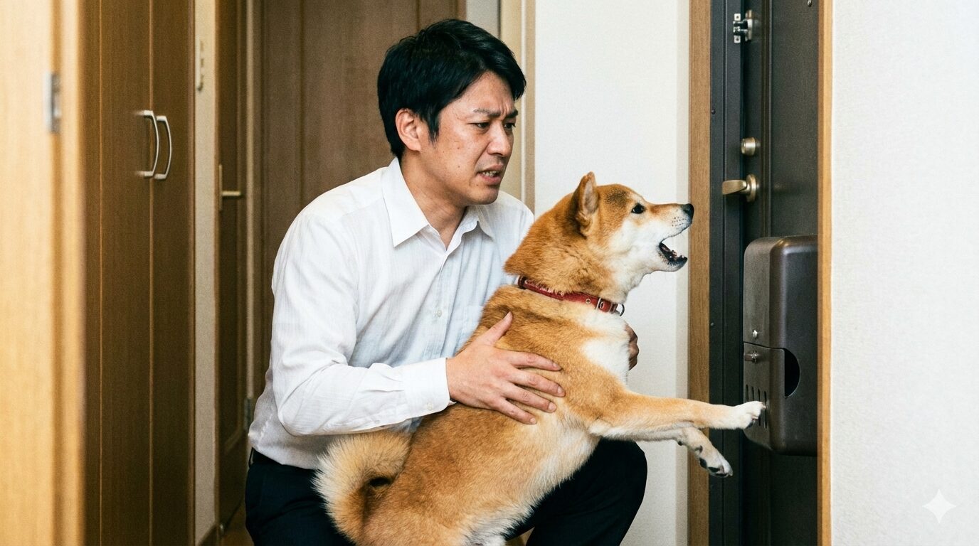 チャイムで吠える犬への悪化させるNG対応