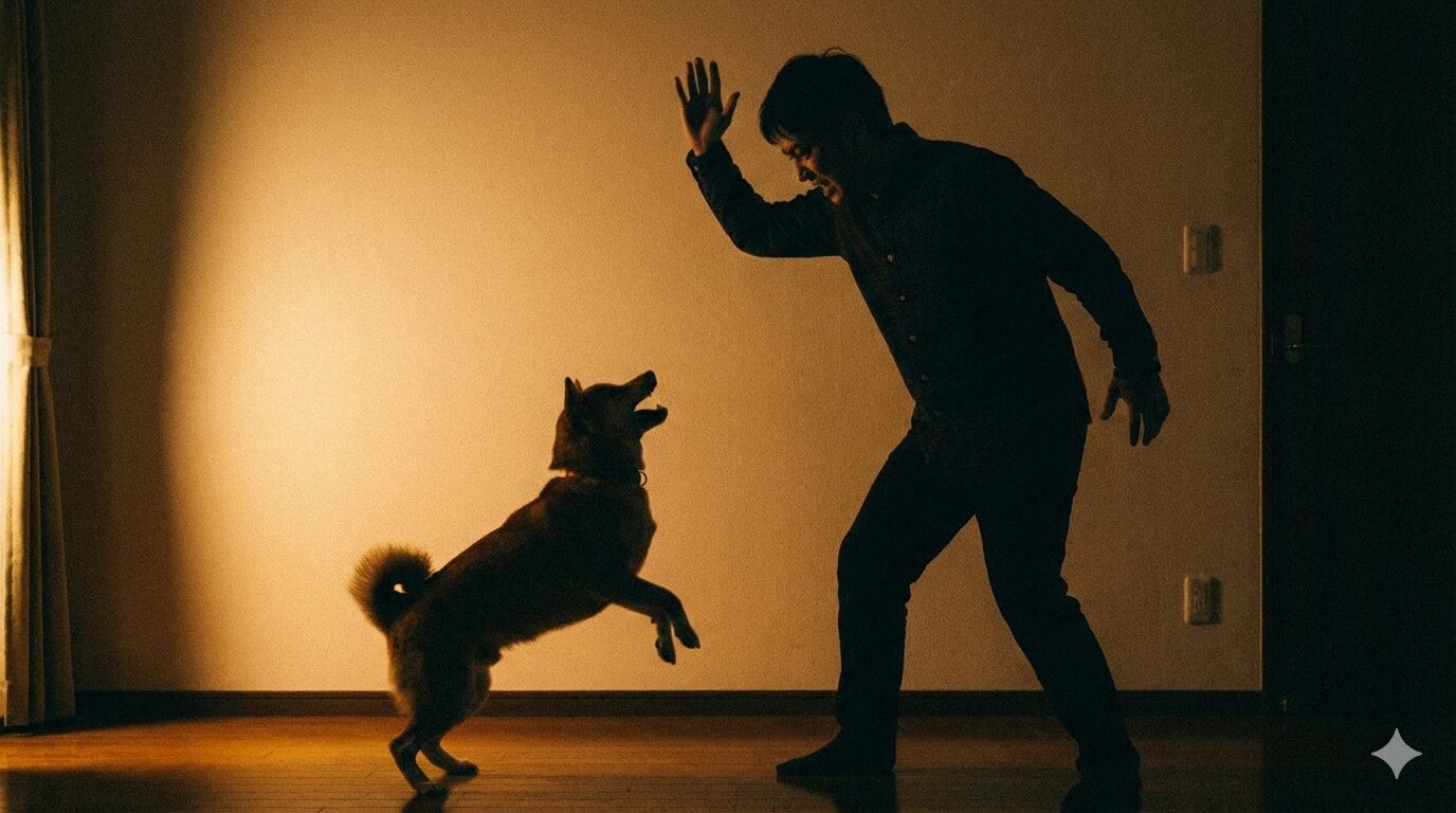 興奮と噛みつきが止まらない犬へのNG対応