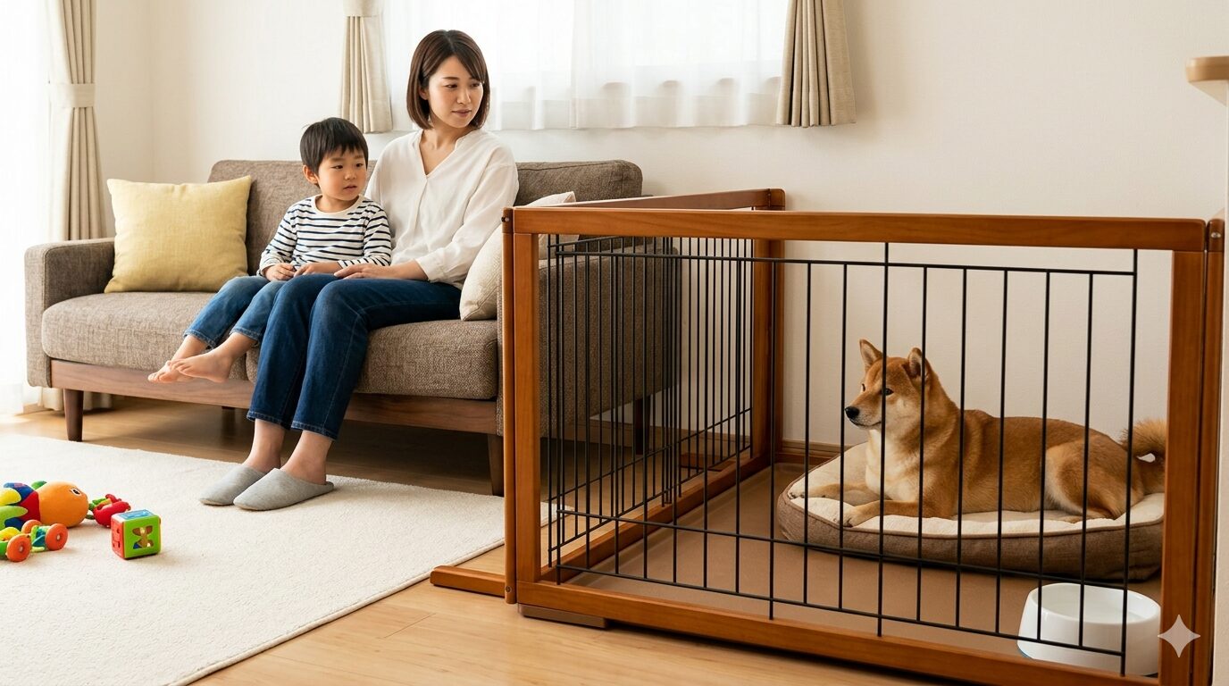 犬が家族を噛む危険がある家庭の緊急安全対策