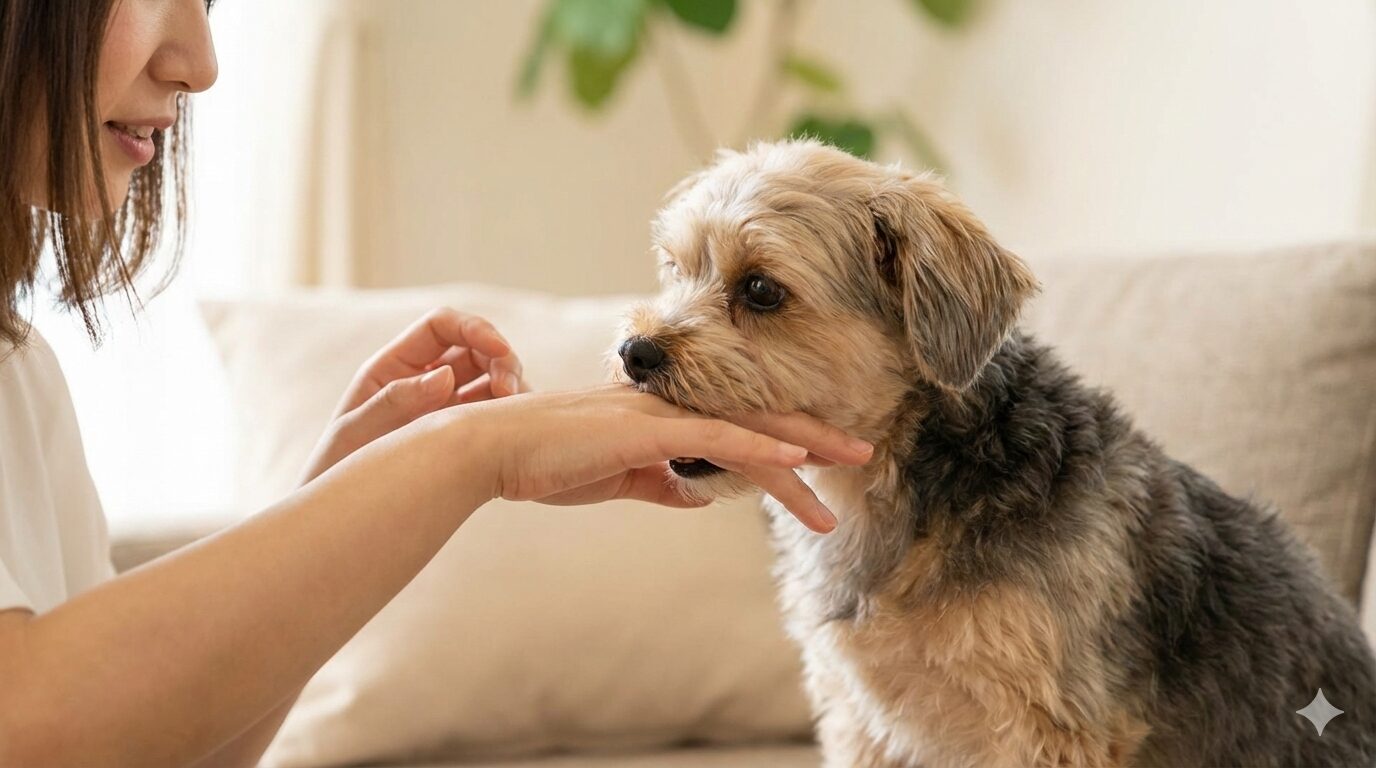 犬が家族に唸る・噛む行動の深刻さとは