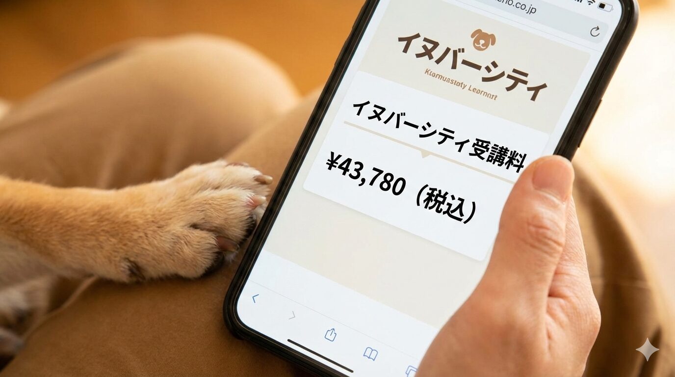 イヌバーシティの受講料はいくら?2026年1月改定後の最新価格