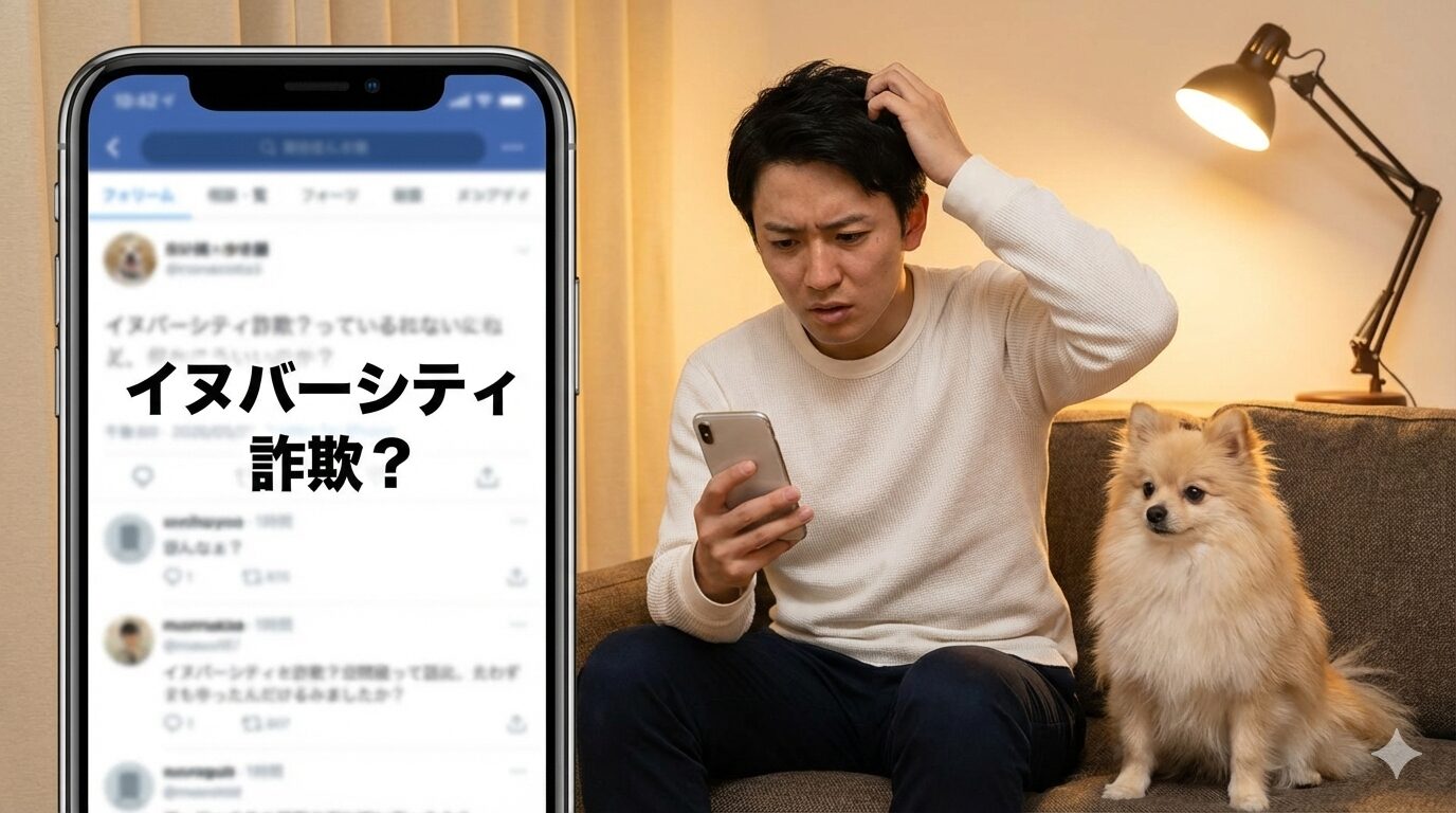 「イヌバーシティは詐欺」という噂はなぜ生まれたのか