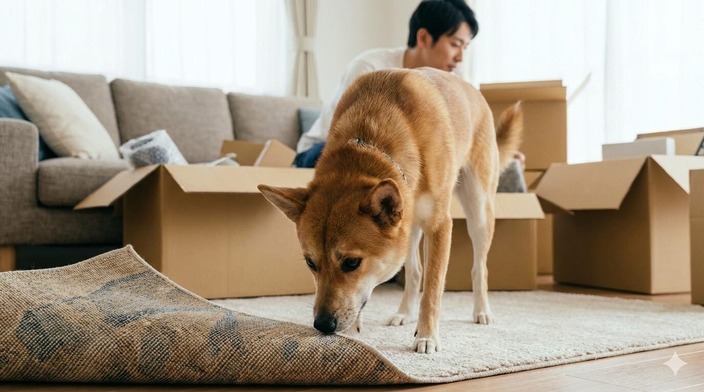 引越し後に犬の吠えが止まらない原因とは