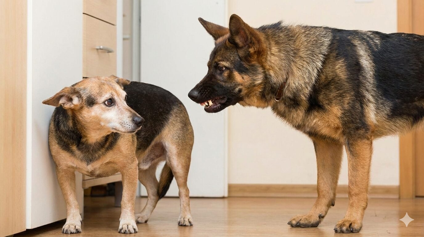 多頭飼いで先住犬への攻撃が起こる深刻さ