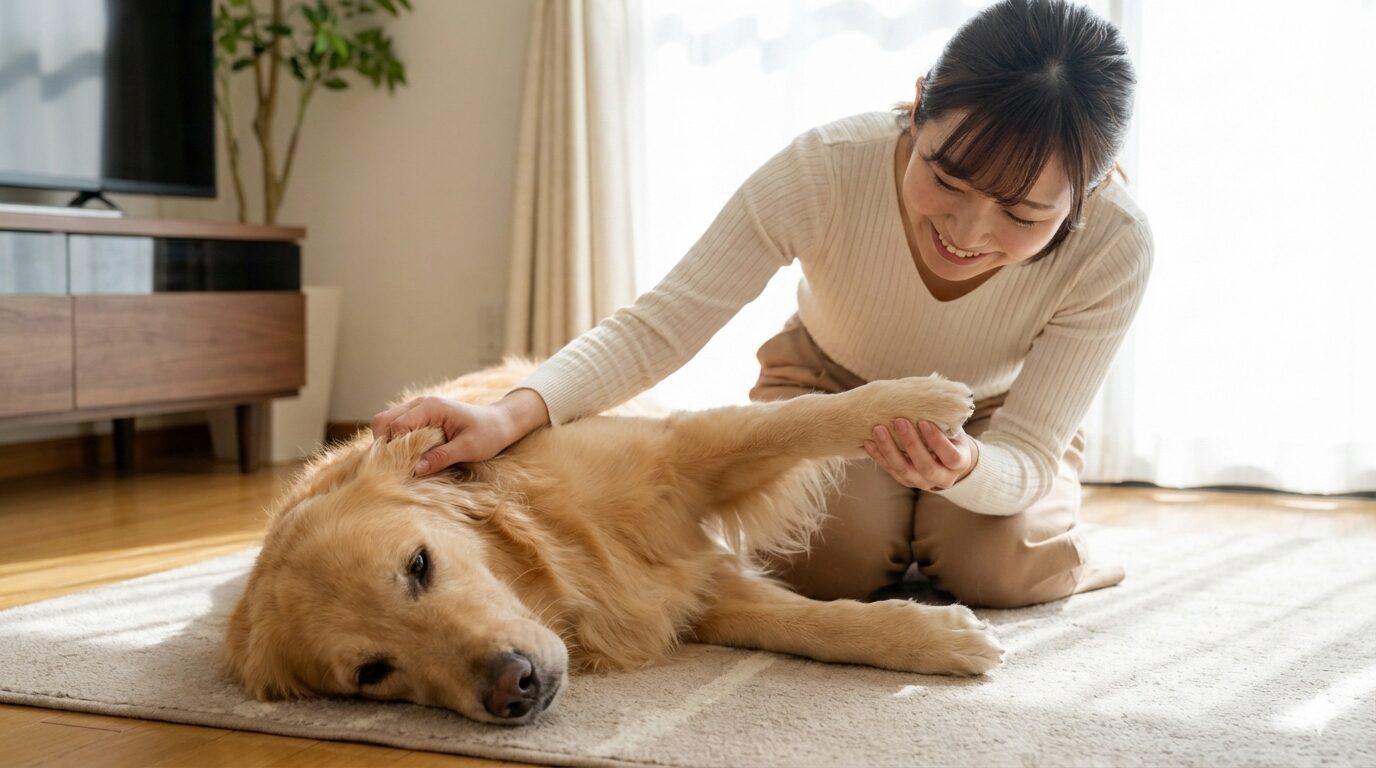 病院で暴れず診察できるようにする練習法
