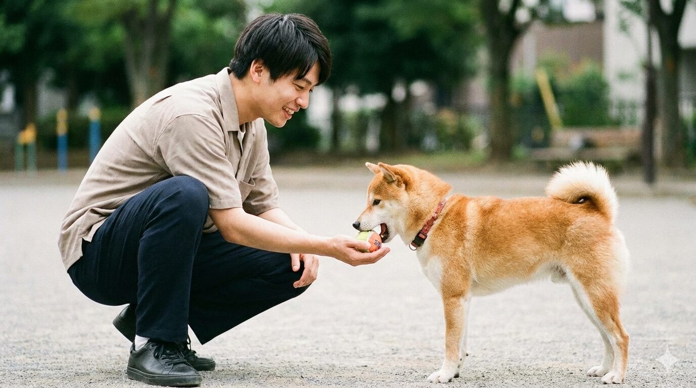 拾い食いへの執着を断つ効果的なトレーニング