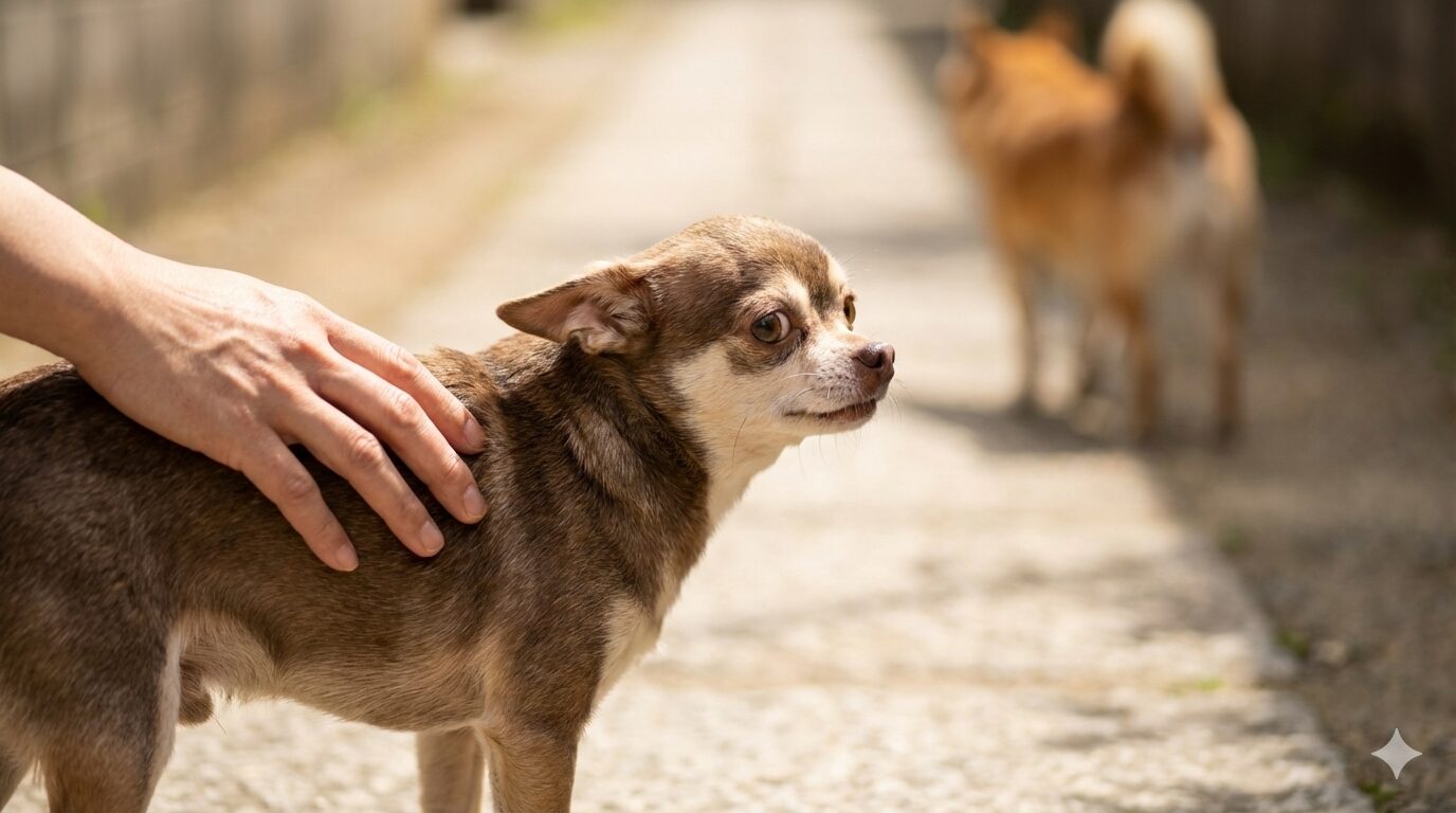 チワワが他の犬に吠える行動はなぜ起きるのか