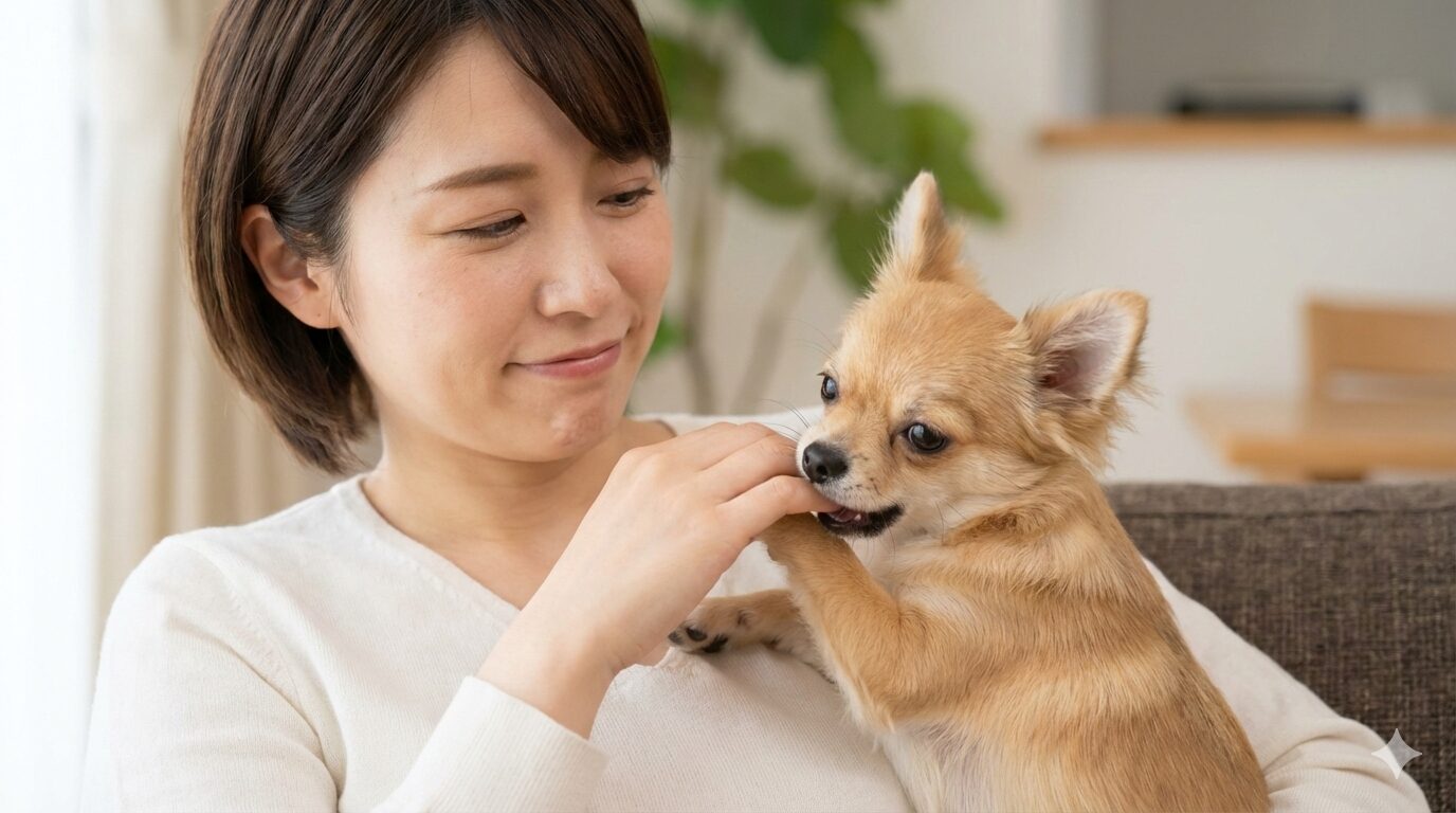 チワワの噛み癖がひどくなりやすい主な原因