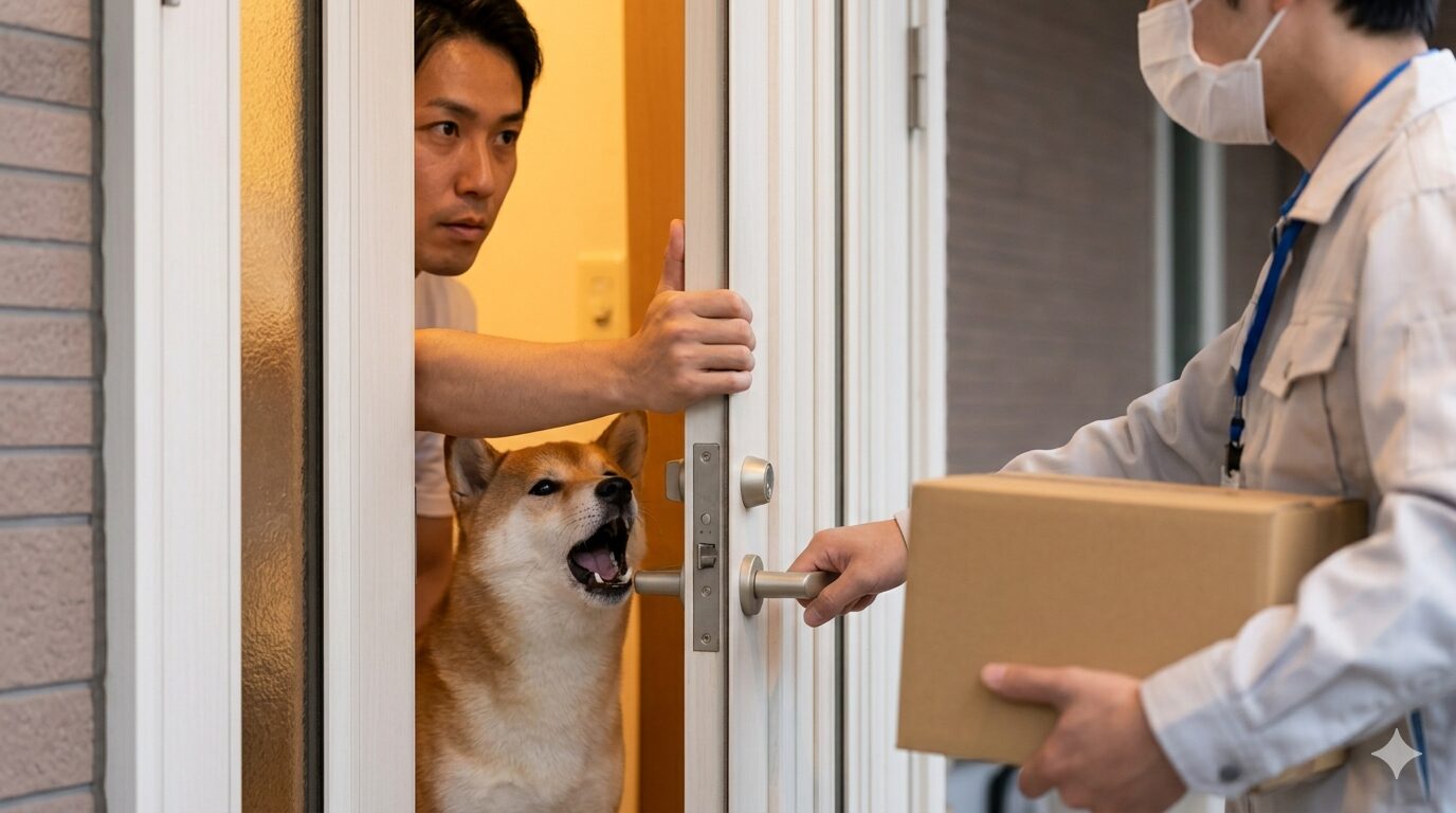 配達員に襲いかかる犬を止める緊急対処法