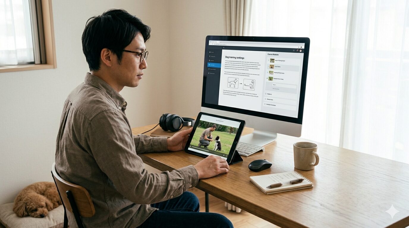 タブレット・PCでイヌバーシティ|使い方と場面別の使い分け