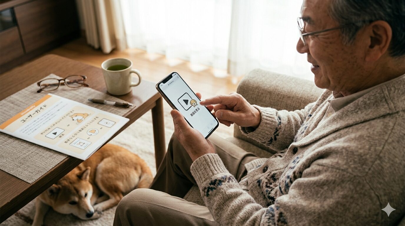 デジタルが苦手な人でも安心して始められるか