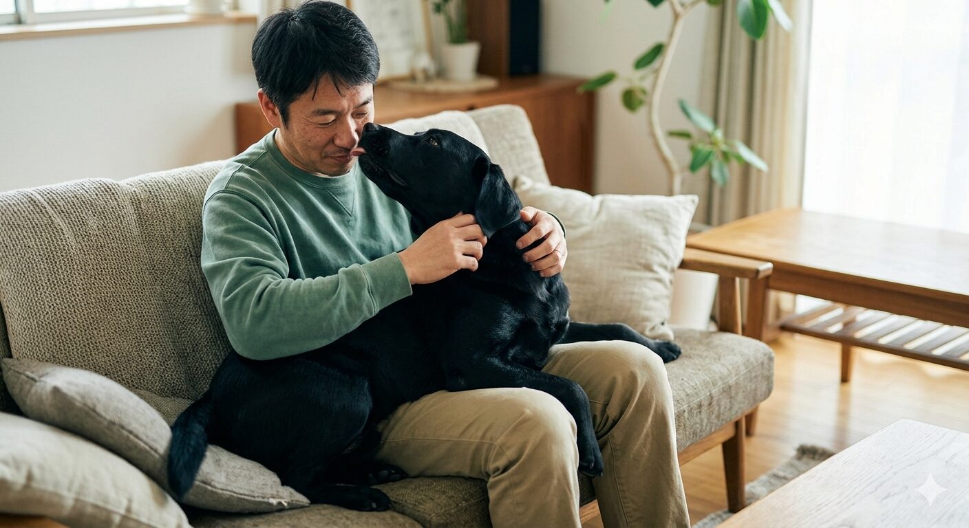 犬が舐めるのをやめさせると怒る背景にある「関係性のサイン」