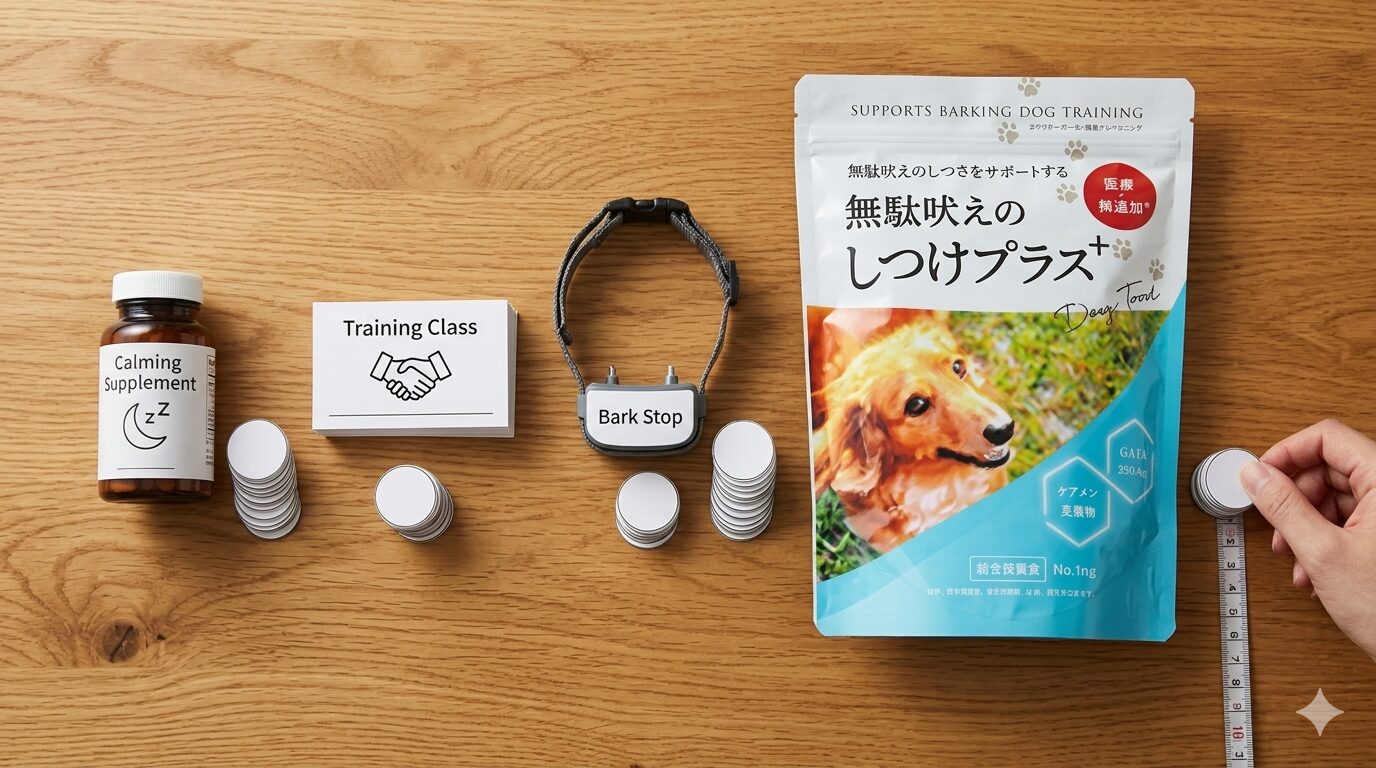 他の無駄吠え対策商品とのコスト比較